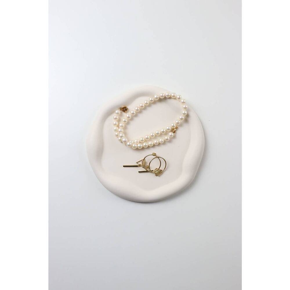 Cloud jewelry tray | trinket tray - round